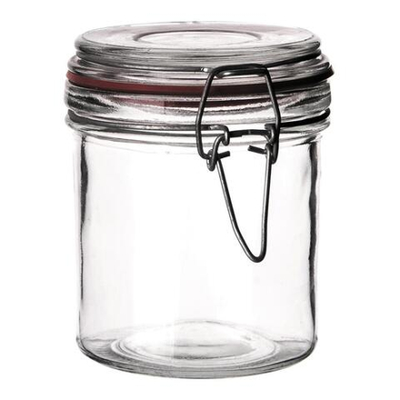 Банка для подачи и хранения 175 мл стекло с крышкой и бугельным замком d 7,6 см h8,1 см P.L.