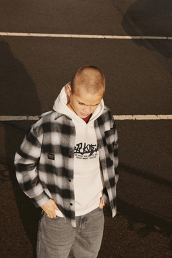 ZARA ХУДИ С ВЫШИТОЙ НАДПИСЬЮ, ЭКРЮ