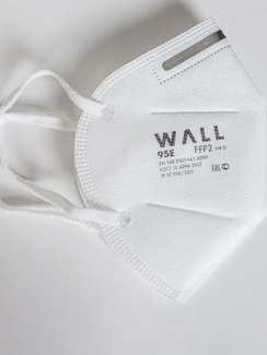 Респиратор Wall 95E, FFP2 без клапана , складной