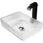Раковина-чаша Abber Glas 46 AK2312 прозрачная