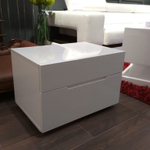 Тумба прикроватная DUPEN M-100 белая