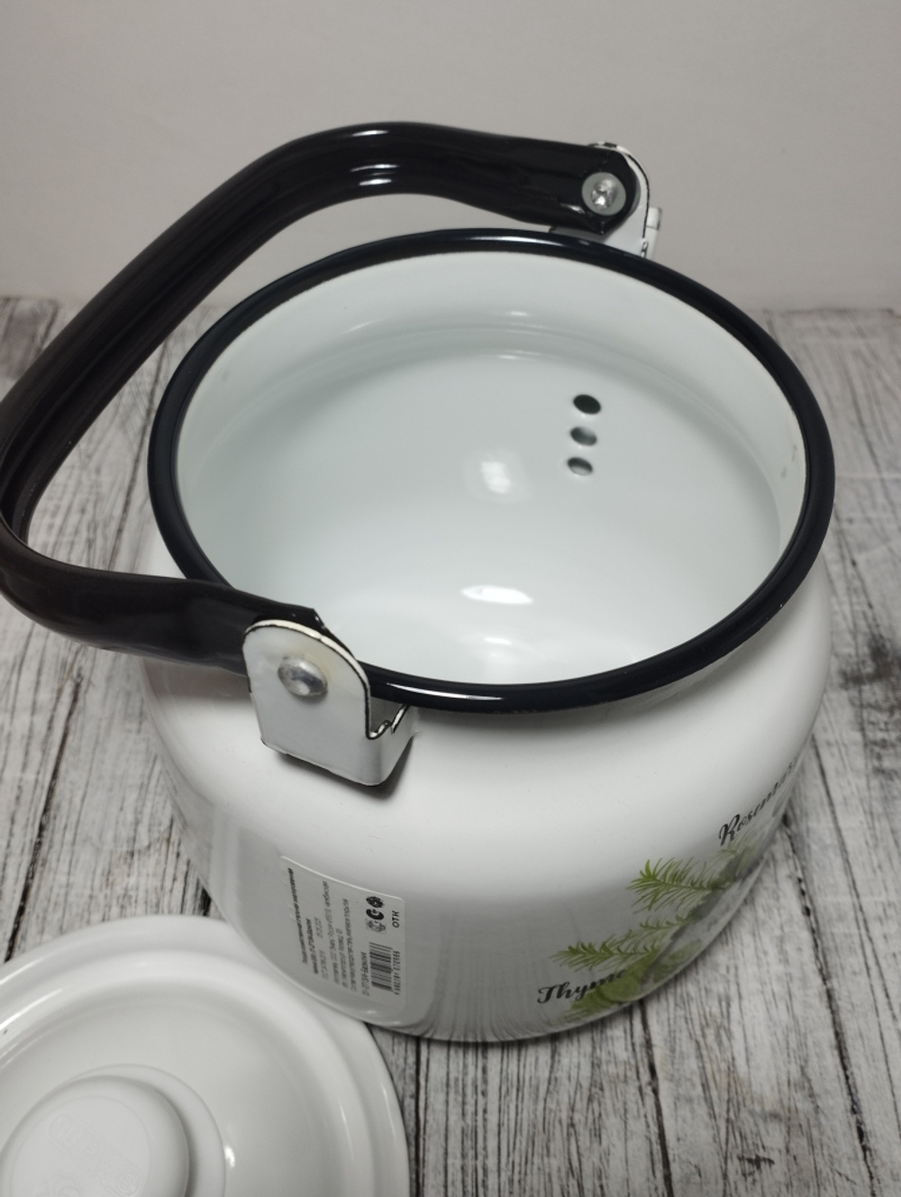 Чайник 3,5 л Декор 2713/4 Базилик