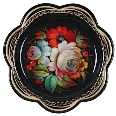 Zhostovo metal tray A1D070425296
