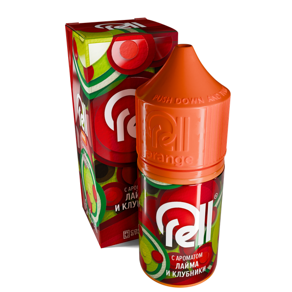 Купить Ароматизатор Rell Orange 14 мл - Лайм и Клубника