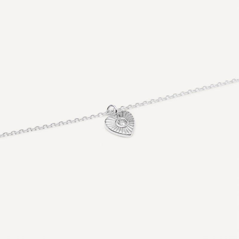 Колье Глубоко в Сердце – Серебро