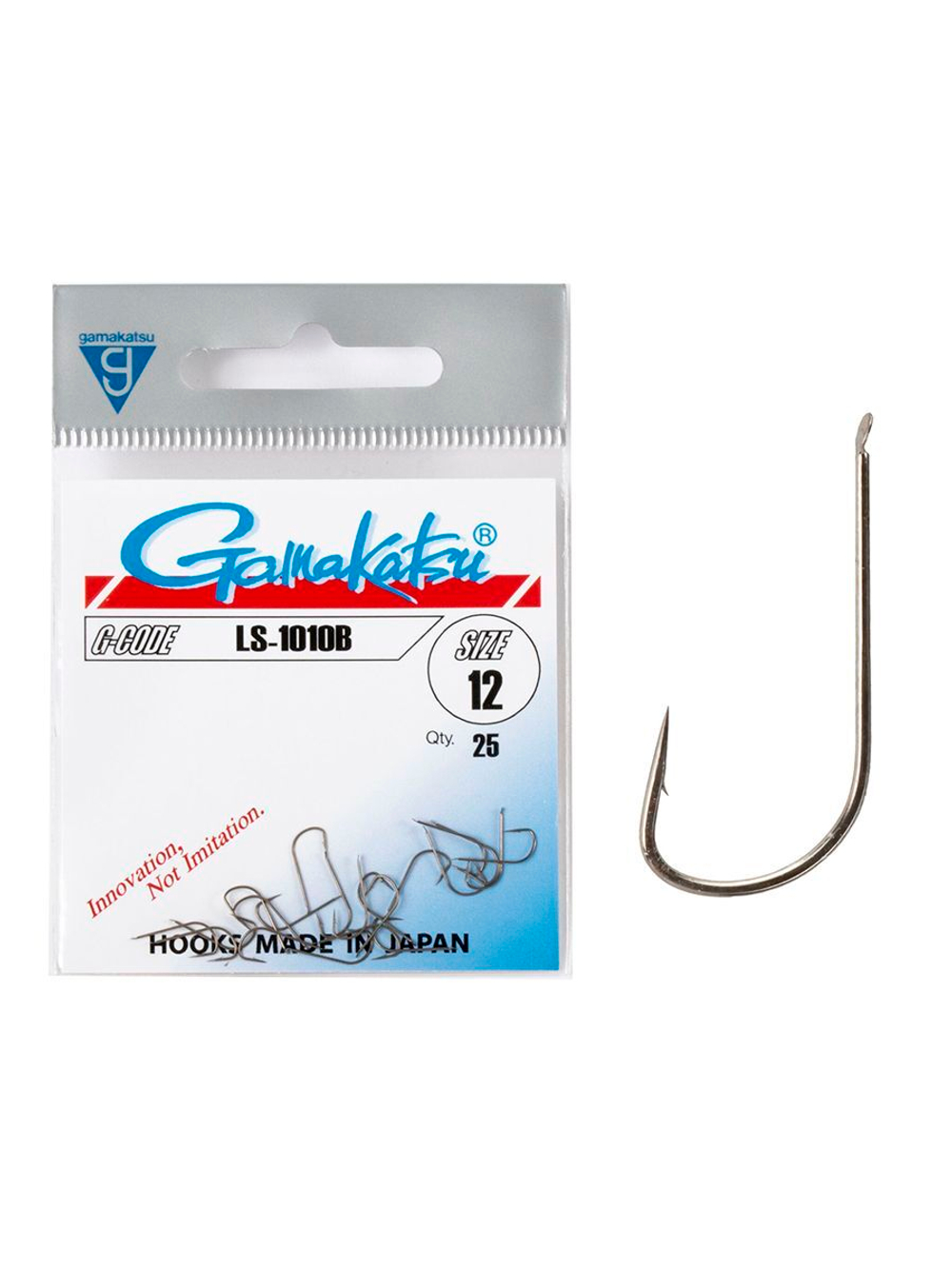 Крючки Gamakatsu LS-1010B HOOKS BRONZE размер 06 (упк.25шт.)