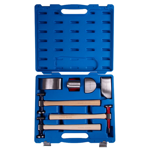 KING TONY (9CF-307) Набор рихтовочный, 7 предметов