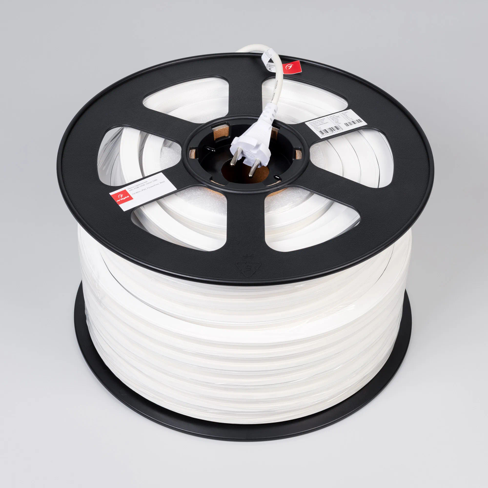 Светодиодная лента герметичная ARL-PSW-U320-16mm 230V White6000 (10 W/m, IP65, FlickerFree, 30m) (Arlight, -) 054195