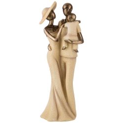 СТАТУЭТКА "СЕМЬЯ" СЕРИЯ "ФЬЮЖН" 12*9,5*31 СМ (КОР=8ШТ.)