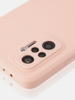 Чехол ROSCO для Xiaomi Redmi Note 10 Pro оптом (арт. XM-RN10P-COLOURFUL-LIGHTPINK)