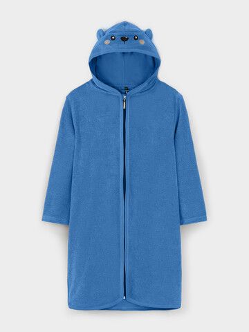 халат  для мальчика  К 5801/яркий кобальт(мишка)