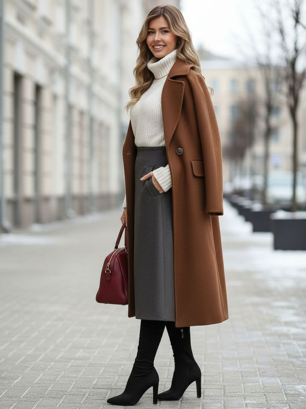 Юбка 2672707 серый