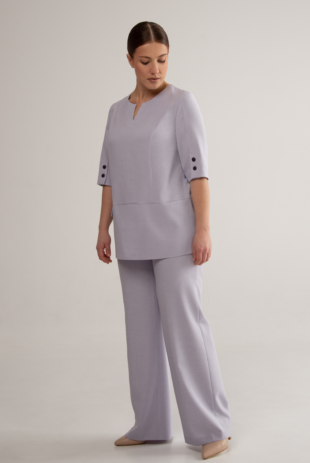 Блузка женская 3707ЛП, иней #38Ин093707ЛП