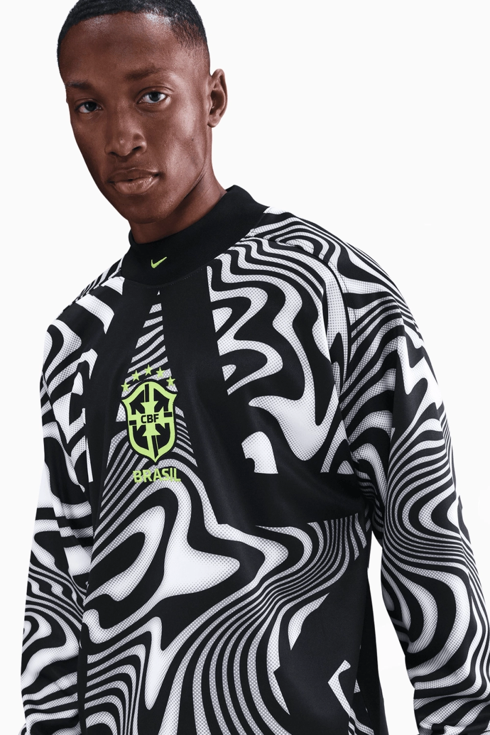 Футболка с длинными рукавами Nike Brazil Goalkeeper Authentic