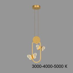 Подвесной светильник BABETTA GEOMETRY C Brass 3000К