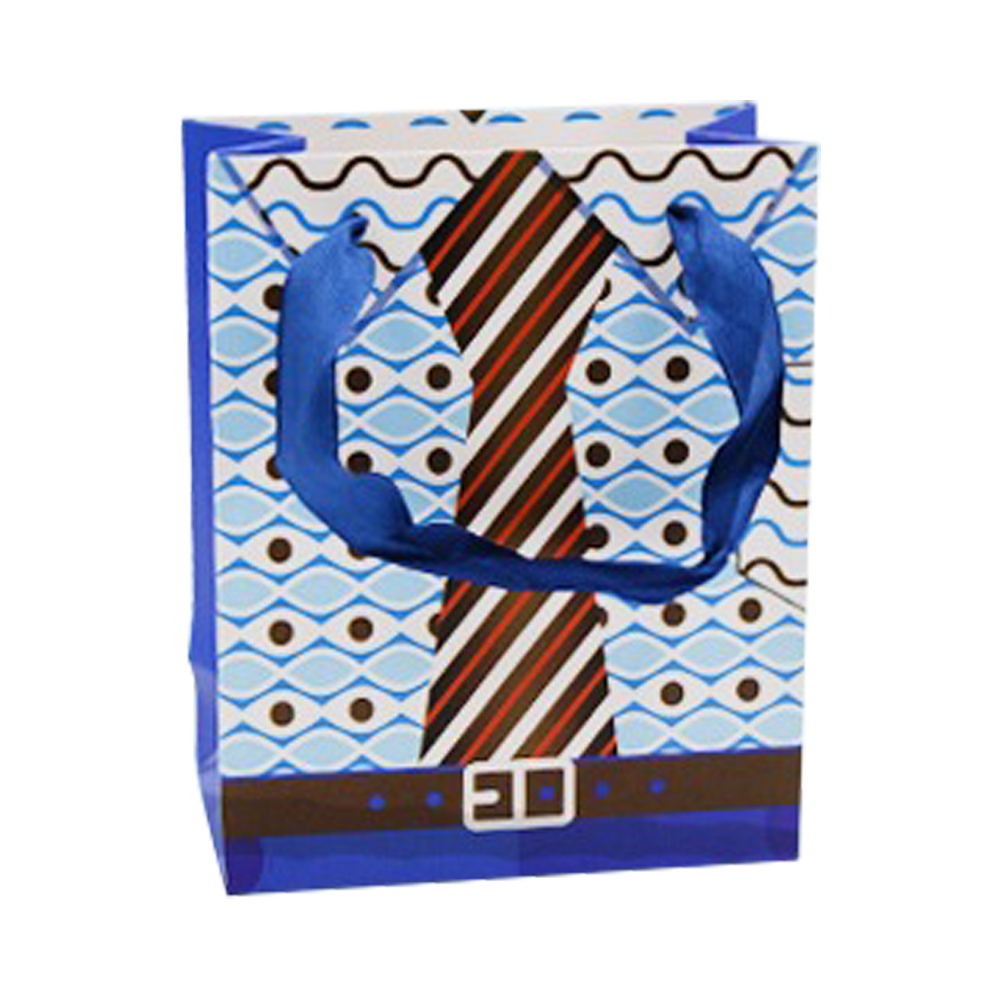 Подарочный пакет Basir, серия "Мужская тематика", 11,5*14,5*6 см, ассорти