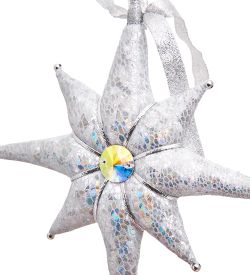 РусКукла RK-890/2 Ёлочное украшение «Звезда-верхушка»