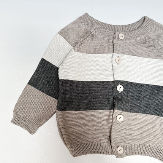 Кофта вязаная, Серая