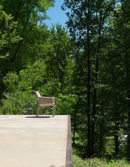 Кресло Net Relax пластиковое Nardi Италия цвет тортора