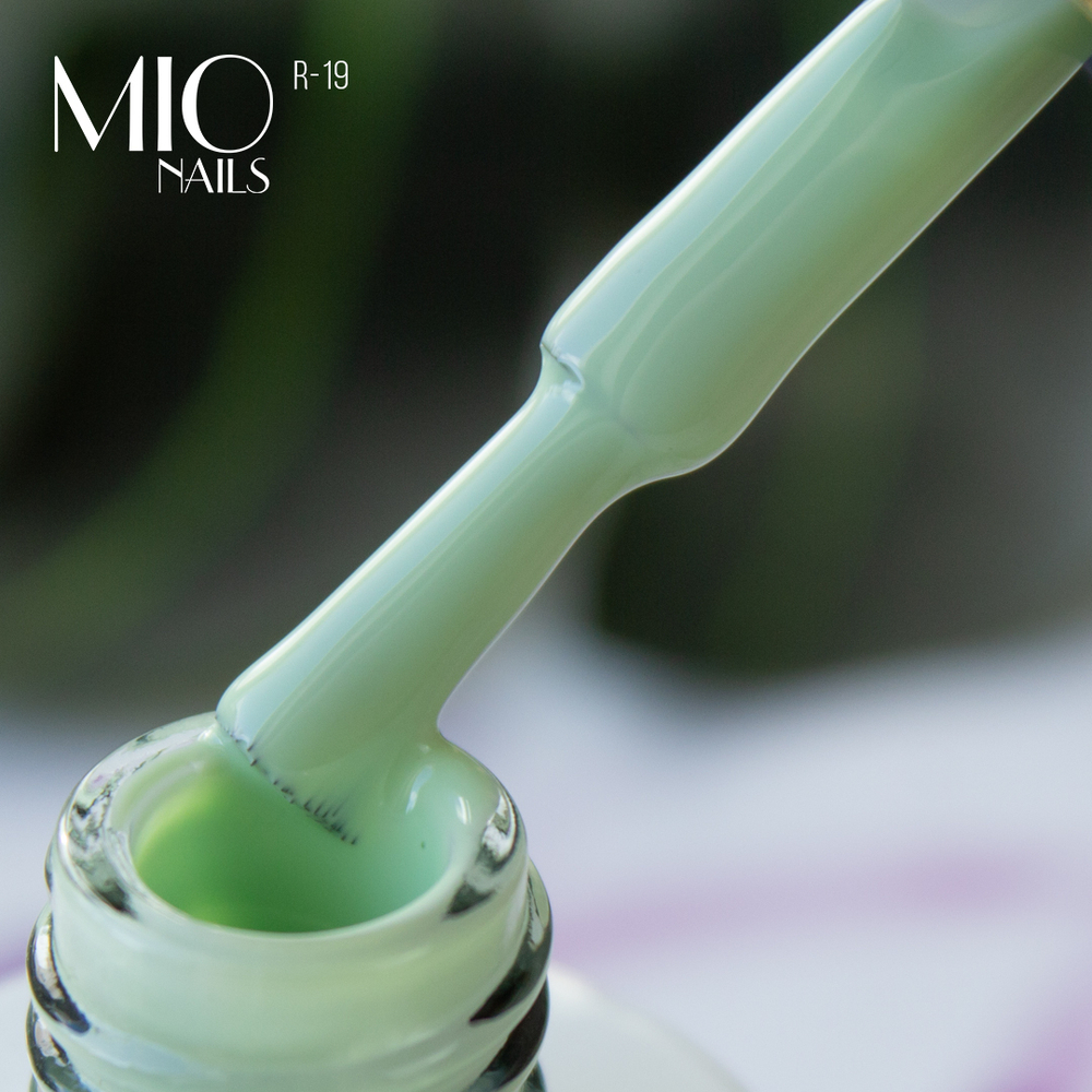 Гель-лак MIO NAILS R-19. Светло-фисташковый, 8мл