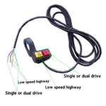 Блок управления полным приводом и режимами мощности для электросамокатов (кабель 45см)