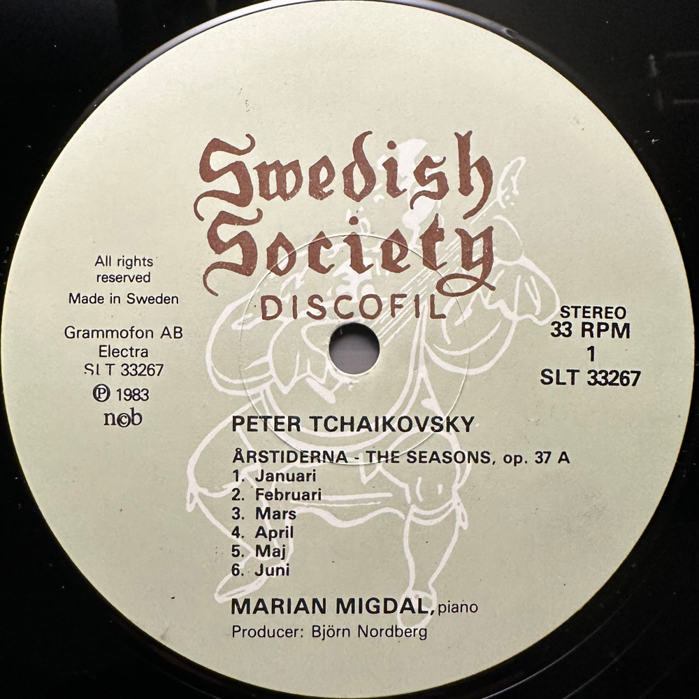 Чайковский - Времена года (Швеция 1984г.)