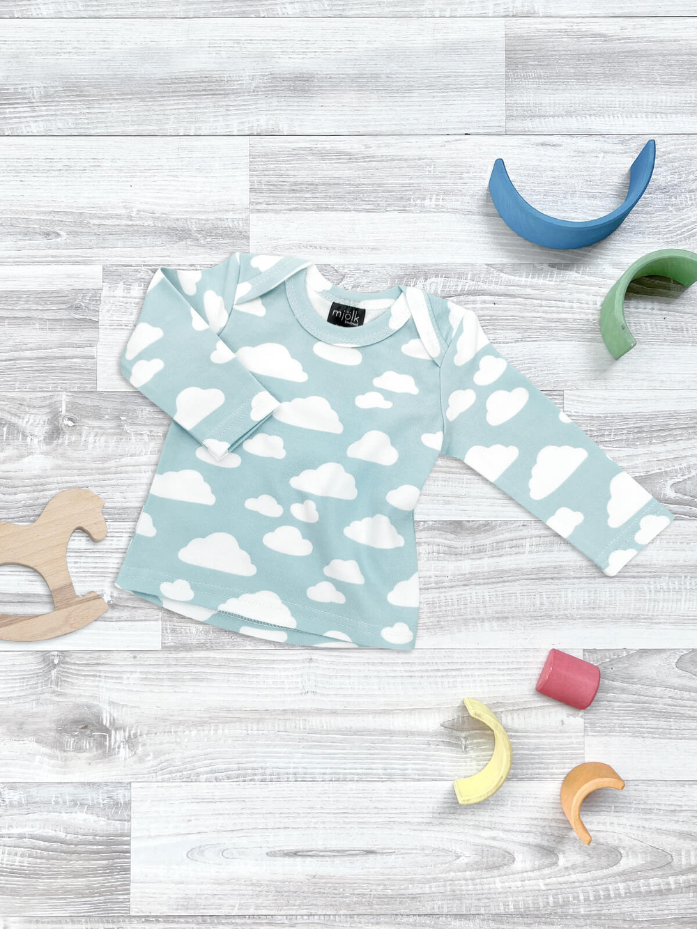 Футболка с длинным рукавом Mjölk Облака