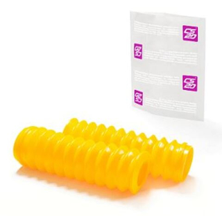 Пыльник стойки задней  2108, 2110 2108-2915681 полиуретан ЖЕЛТЫЙ (кт2шт) COMFORT CS20 08713