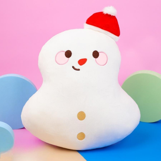 Мягкая игрушка Новый Год Снеговик 40см