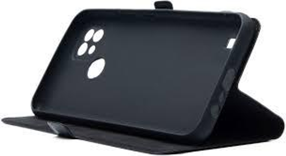 Чехол Book Case для Realme C21 черный, Borasco