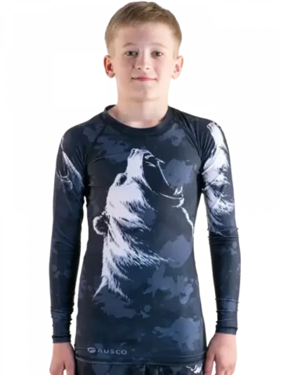 детский рашгард Rusco Sport Grizzly