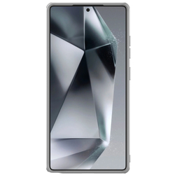 Усиленный противоударный чехол серого цвета (Titanium Gray) от Nillkin для Samsung Galaxy S25 Ultra, серия Super Frosted Shield Pro