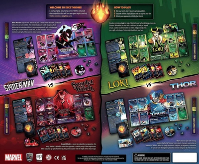 (Сбор) Dice Throne Marvel 4-Hero Box