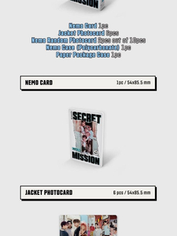 Альбом MCND - THE EARTH : SECRET MISSION Chapter.2 4th Mini NEMO LIGHT Album FULL Version