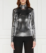 Гольф MAGLIA Patrizia Pepe - серебряный(8M1580 J016)