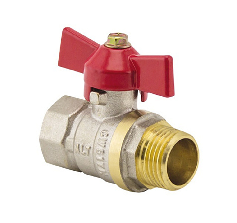 Кран шар 3/4" г/ш бабочка