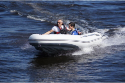 Надувная ПВХ-лодка BADGER Air Line 360, Серый