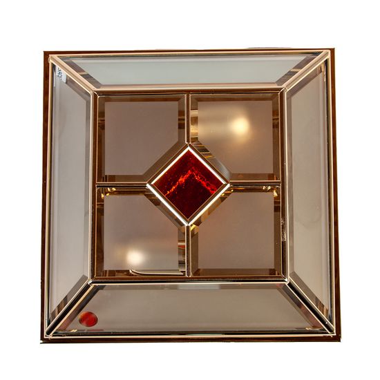 Люстра CREMASCO 1057/2PL-B Satinato+R.ROSSO GOLD