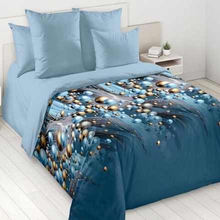 Комплект постельного белья "ВЛ. МЕТАМОРФОЗА", перкаль, 100% хлопок.