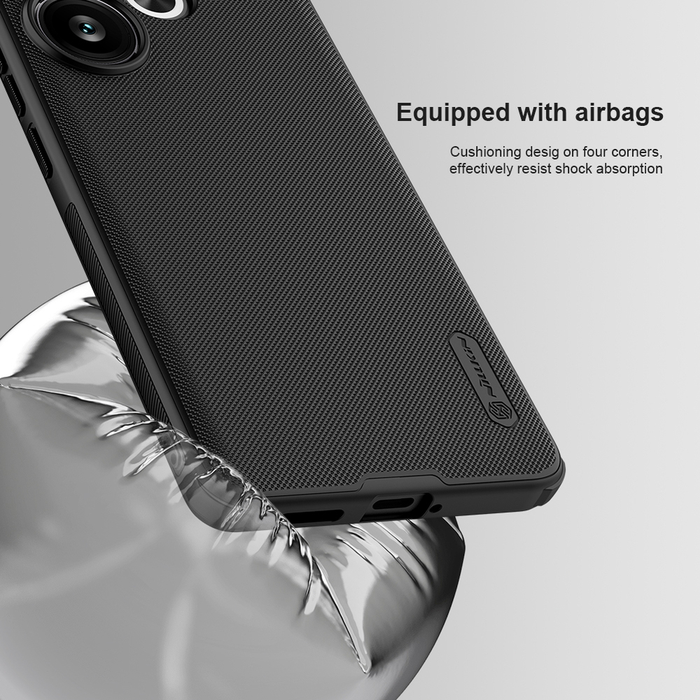 Чехол усиленный от Nillkin c встроенным круглым магнитом для Xiaomi Redmi Turbo 3, серия Super Frosted Shield Pro Magnetic Case