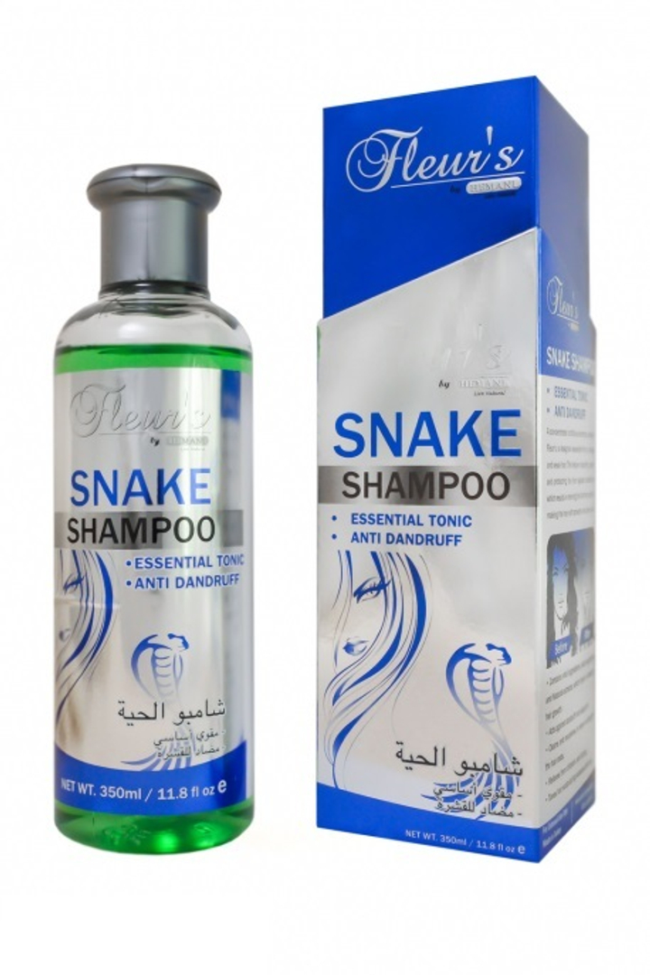 Шампунь Hemani Fleur's с жиром кобры Snake, 350 мл