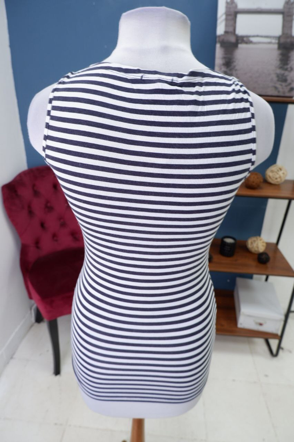 Топ Tezenis в полоску 42 размер