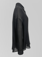 Рубашка JN 9225 однотонная с трикотажным топом на лямках в комплекте