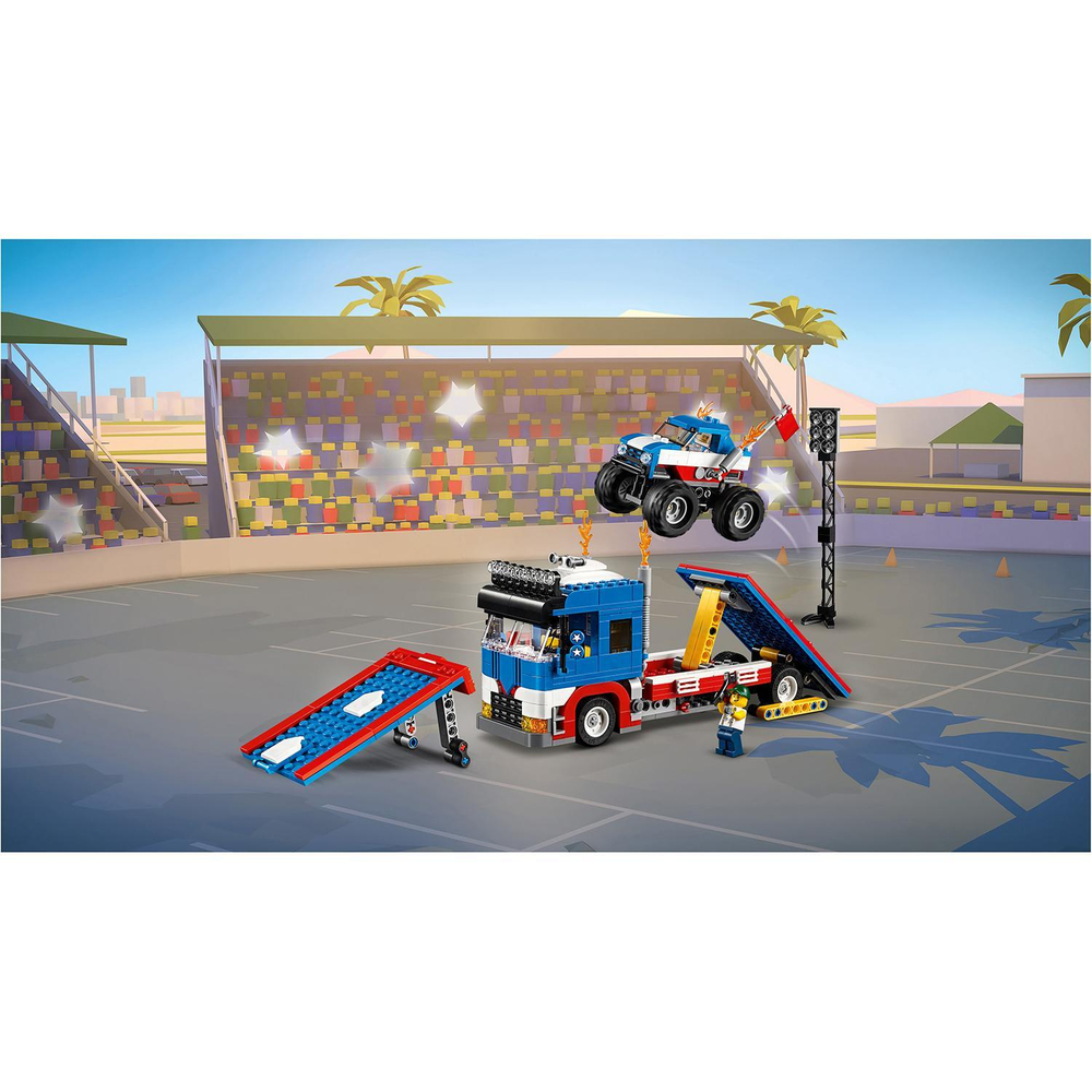 LEGO Creator: Мобильное шоу 31085 — Mobile Stunt Show — Лего Креатор Создатель