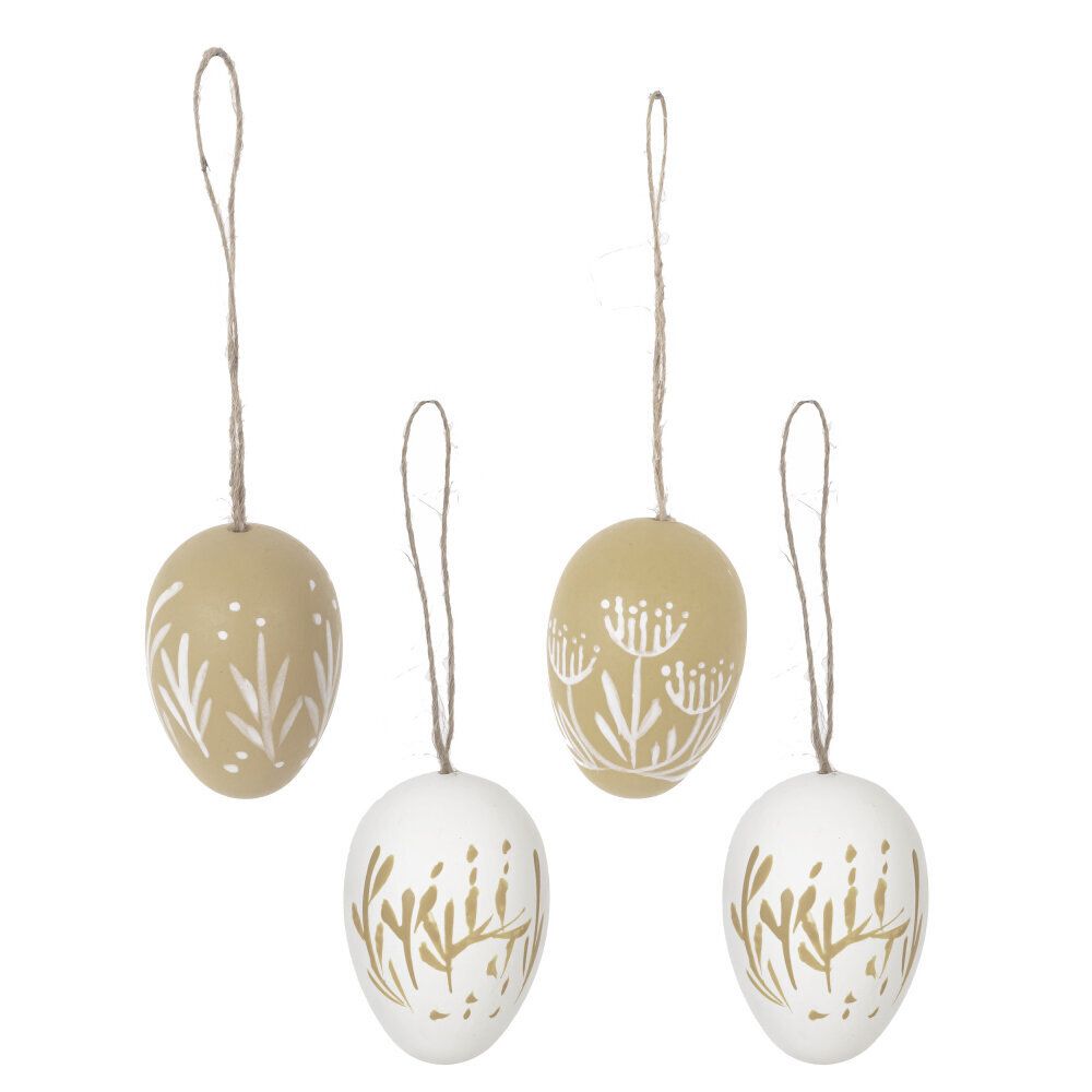 GAEM Набор из 6-ти изделий декоративных подвесных "Яйцо" (3,5*5,5), L15 W13 H5 см