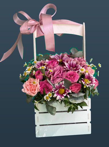 Верстак с розой пионовидной