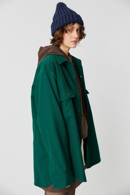 Шапка-бини синего цвета