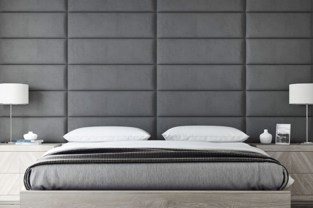 Мягкие панели; Стеновая панель; Изголовье для кровати 30х80см, 4 шт в комплекте