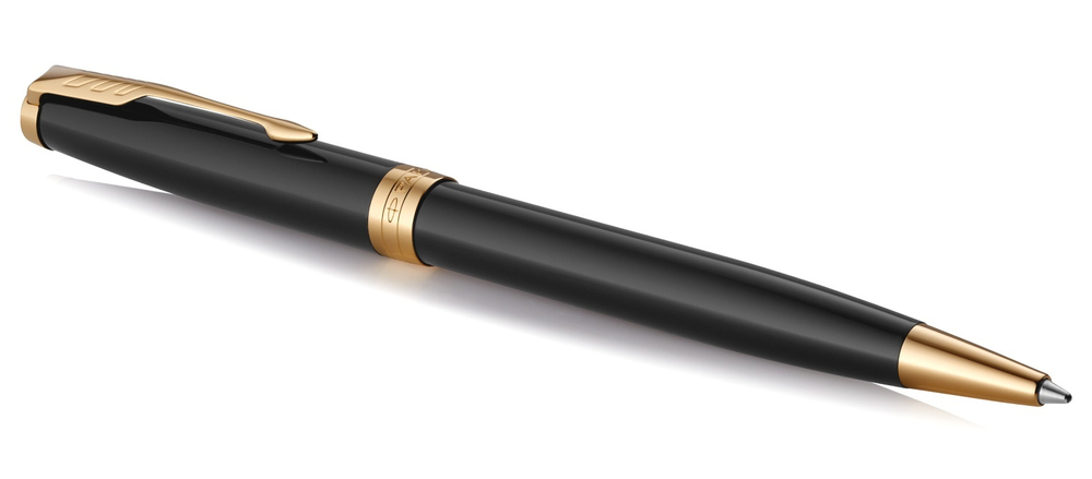 Шариковая ручка Parker Sonnet Core K530, Lacquer Deep Black GT