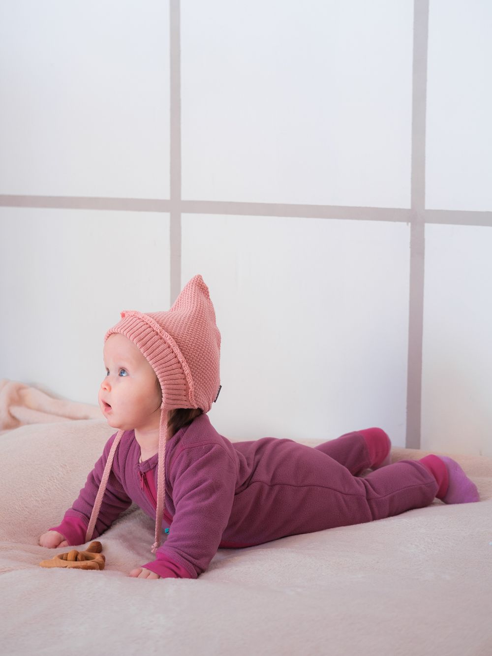 Шапка летняя хлопковая (Розовый персик) ЭЛЬФ БОН-БОН